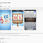 2012 iTunes 的聖誕禮物！（iTunes 12 Days of Gifts starts today. ）