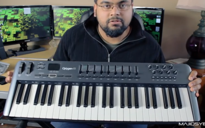 Logic Pro X 如何連接 M-Audio MIDI Keyboard ?