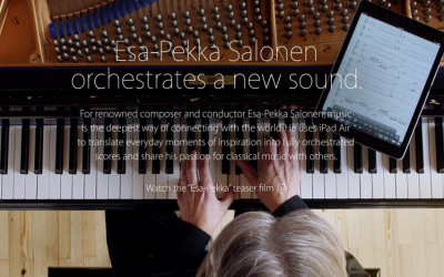 世界級的指揮家教你如何用 iPad 創作音樂！