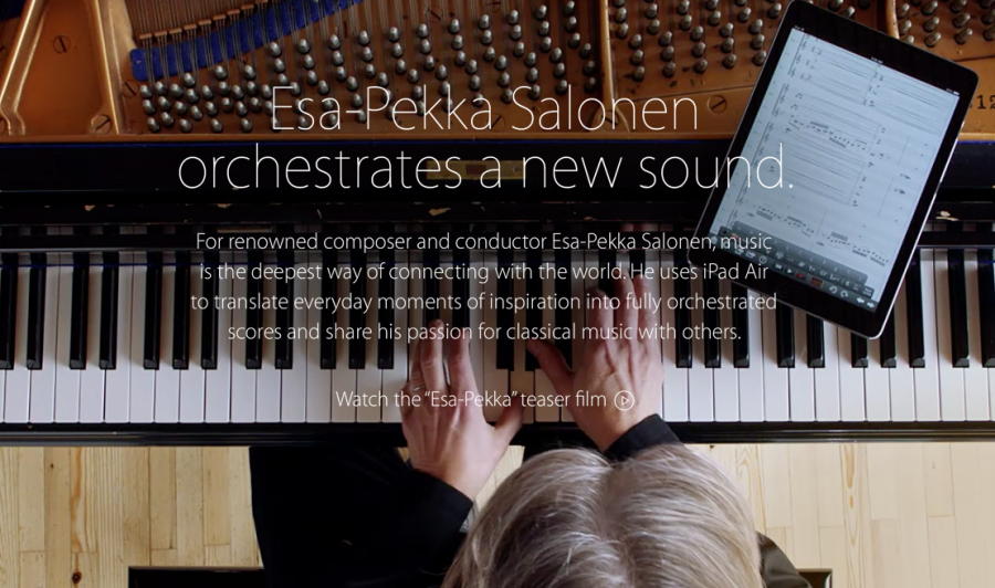 世界級的指揮家教你如何用 iPad 創作音樂！
