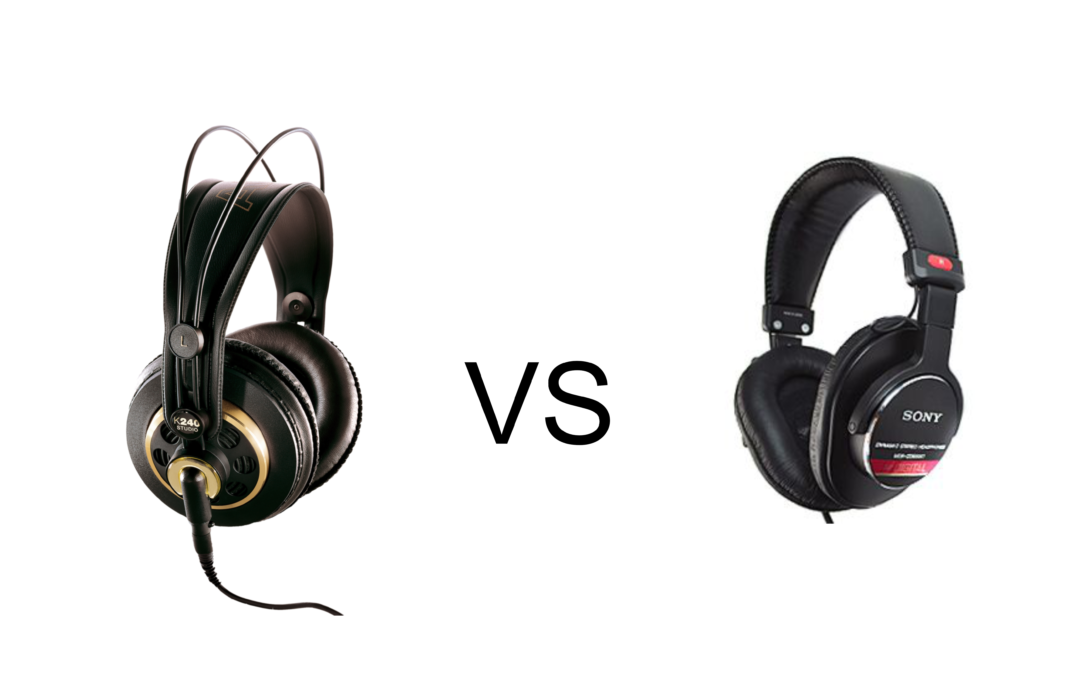 AKG K240 Studio VS Sony MDR-CD900ST 比較